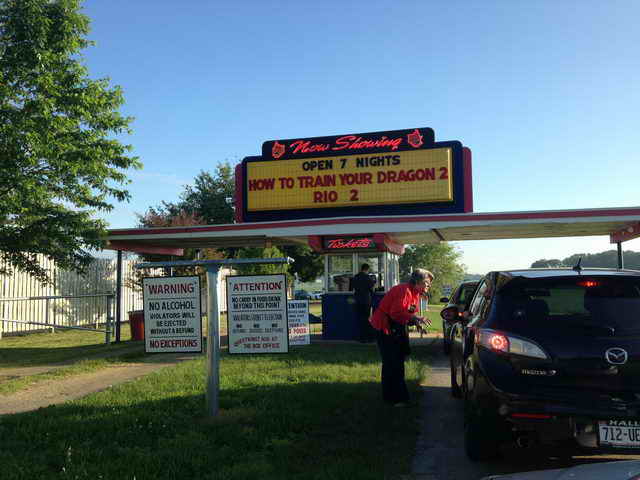 Highway 18 Outdoor Theatre - 2000S Photos (newer photo)